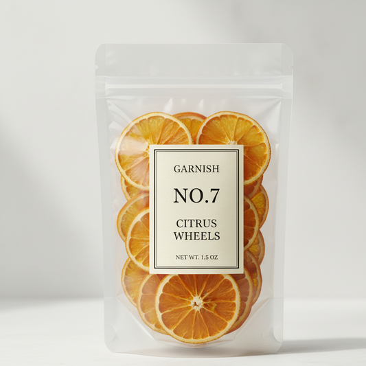 Dehydrated Orange Slices – Old Fashioned Cocktail Garnish