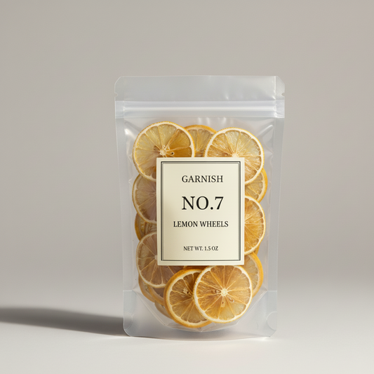 Dehydrated Lemon Slices – Cocktail & Tea Garnish