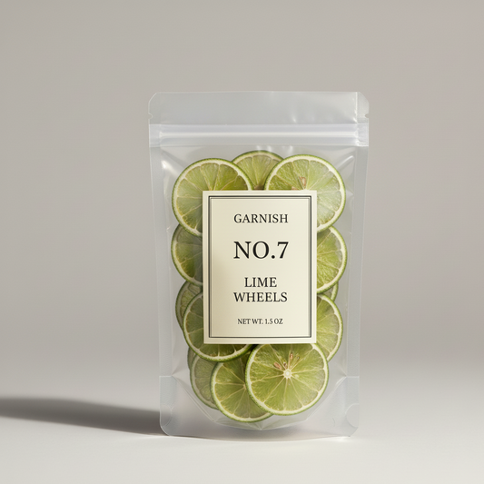 Dehydrated Lime Slices – Margarita Cocktail Garnish