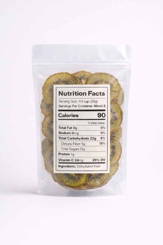 Dehydrated Kiwi Slices – Cocktail & Mocktail Garnish