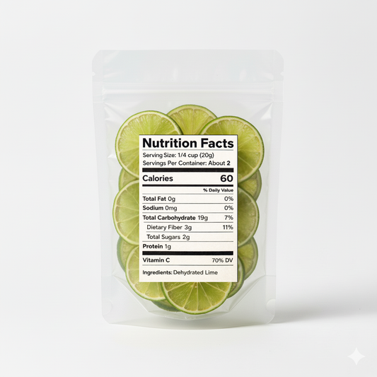 Dehydrated Lime Slices – Margarita Cocktail Garnish